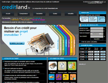 Tablet Screenshot of creditland.fr